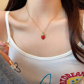 Strawberry Necklace